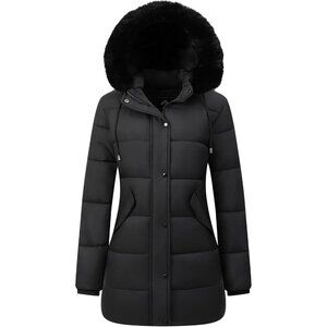 Women's Winter Coat Long Waterproof Parka - Warm Snow Jacket for Women,Windproof